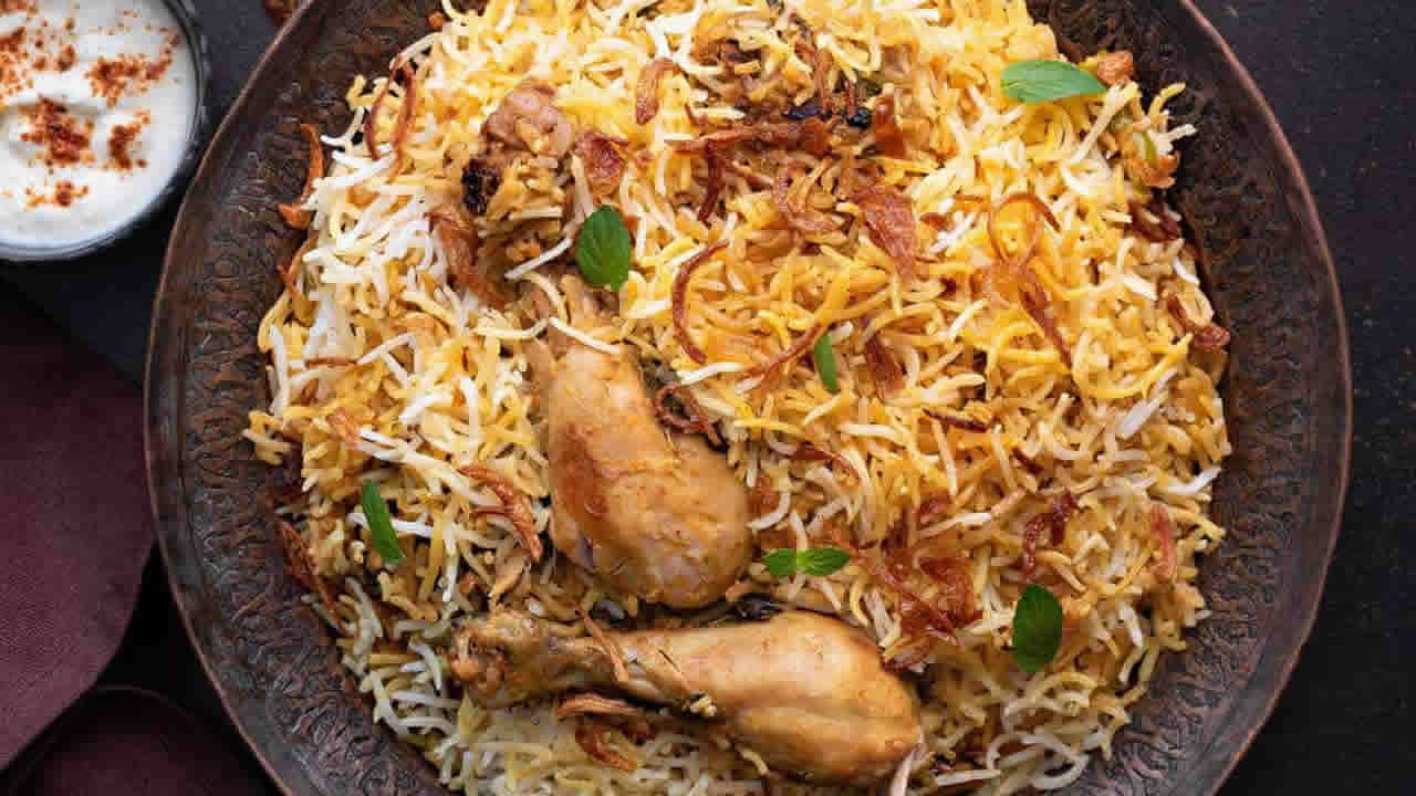 Le briani est le plat  traditionnel de la fête Eid.