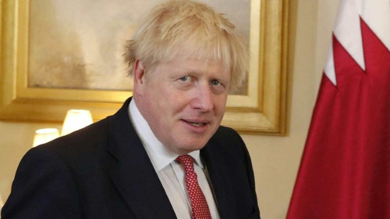 Le Premier ministre Boris Johnson arrive à une cérémonie à Londres, le 20 septembre 2019