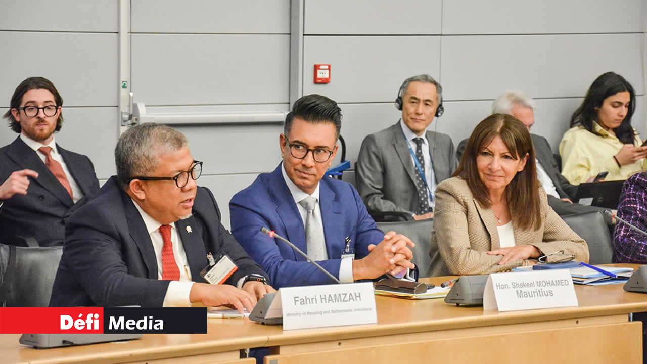 In Paris: Shakeel Mohamed Advocates for Sustainable Cities Facing the Challenges of Island States