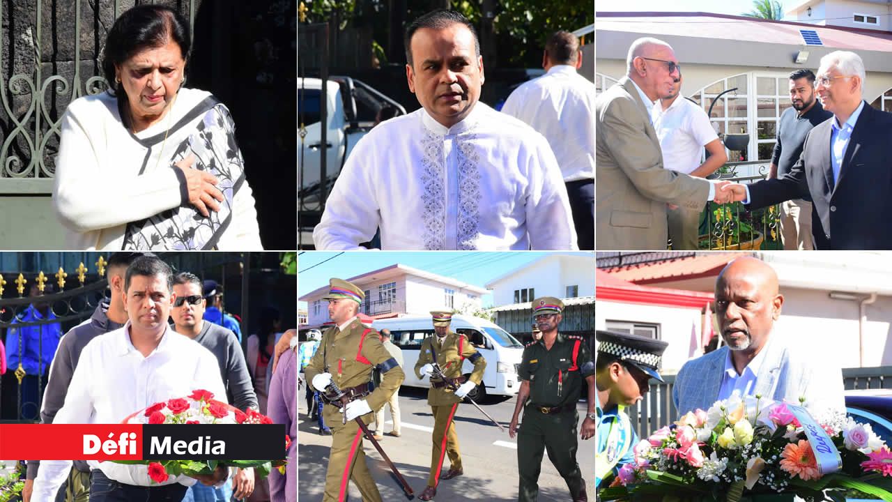 [In Pictures] A Parade of Personalities Paying Last Respects to Kailash Purryag