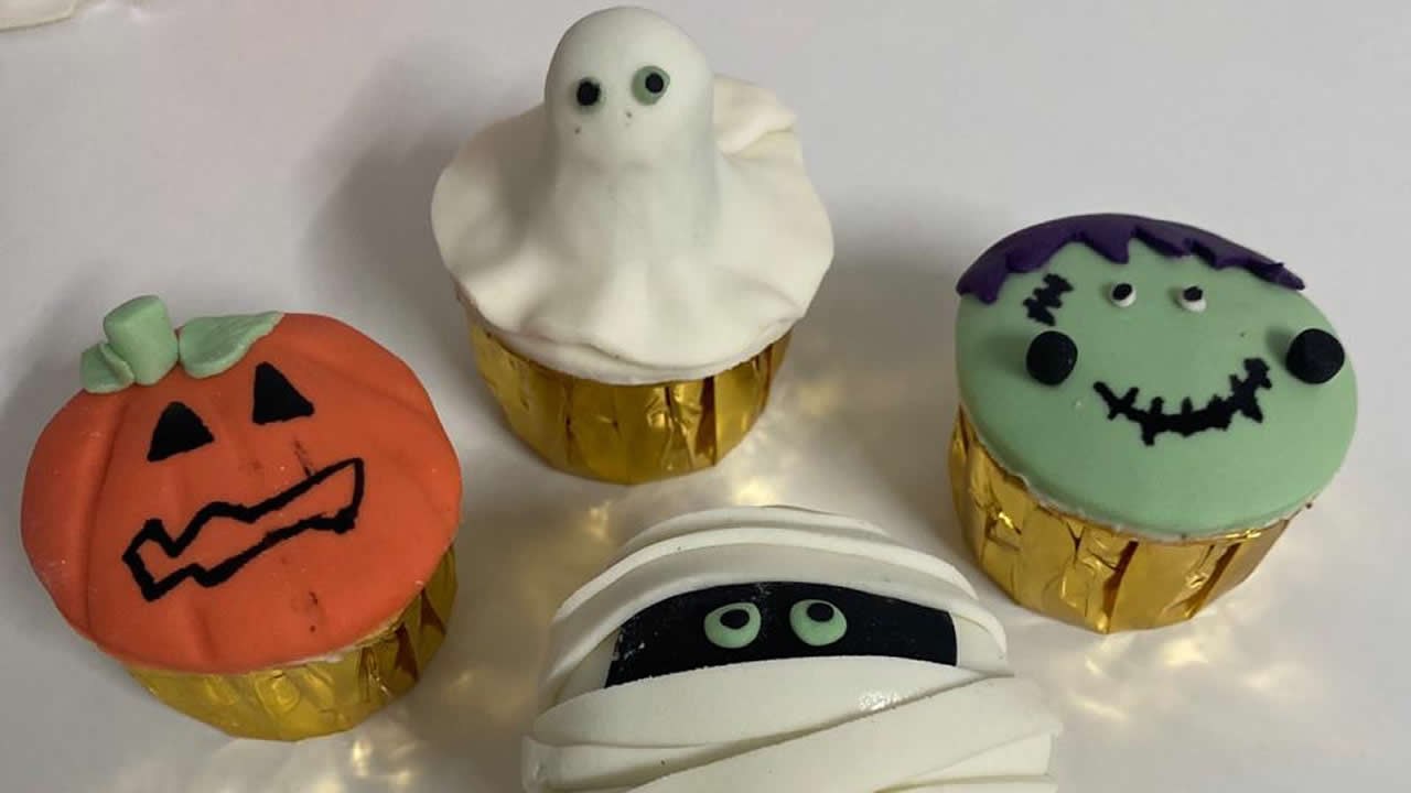 Les cupcakes sur le thème d’Halloween que propose Sea of Cakes.