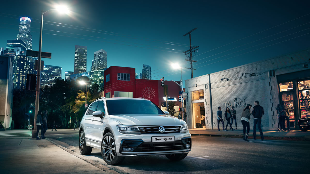 Le nouveau Volkswagen Tiguan Allspace de sept places brille de mille feux sur le stand de CFAO Motors