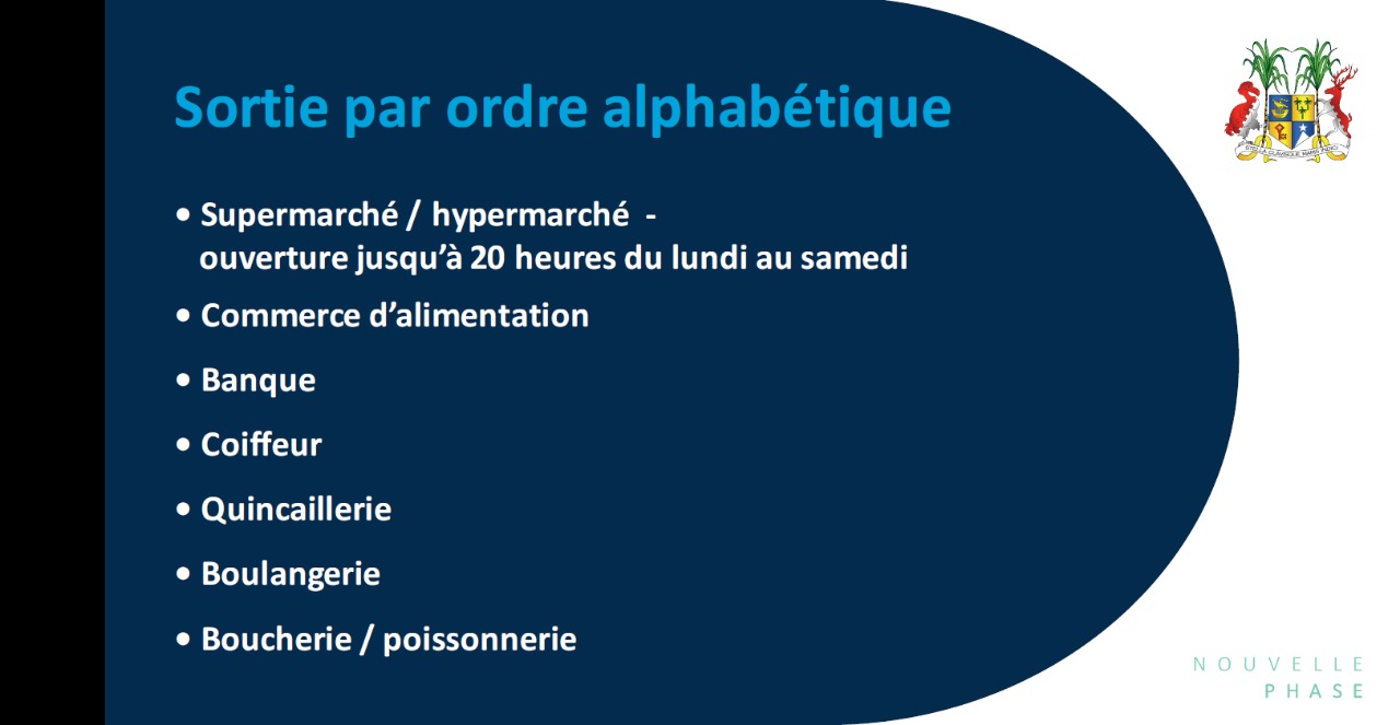 Un plus grand nombre d'activités autorisées à partir du 15 mai