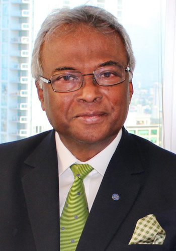 Armoogum Parsuramen, président-fondateur de la Global Rainbow Foundation.