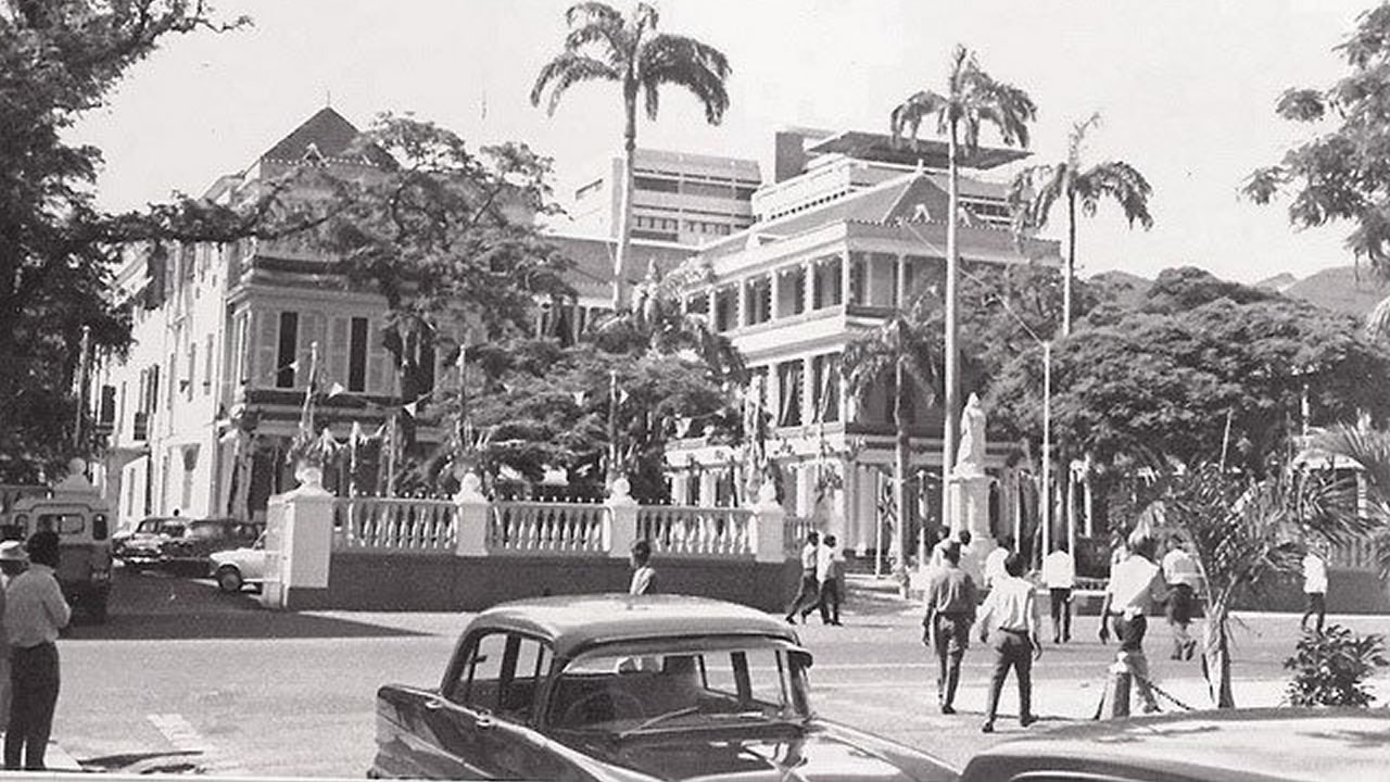 Government House - Port Louis (1968) (Crédit photo : Vintage Mauritius)