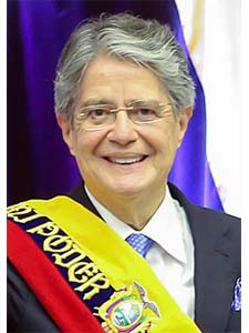 Guillermo Lasso, président de la République de l’Équateur 