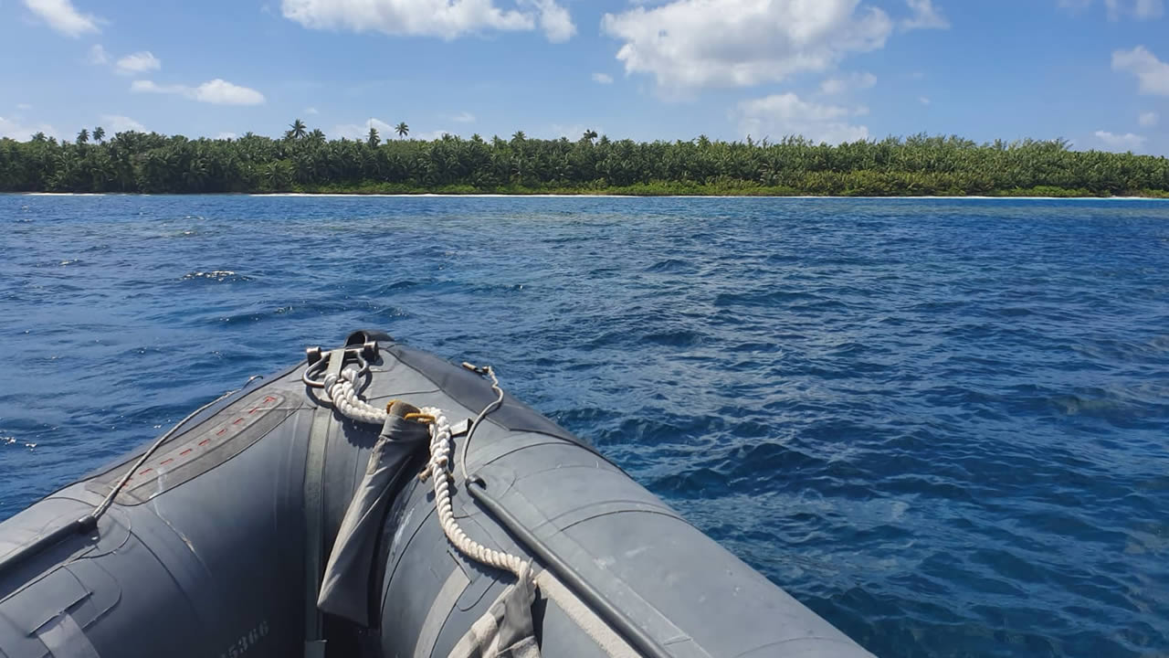 Visite de l’archipel des Chagos.