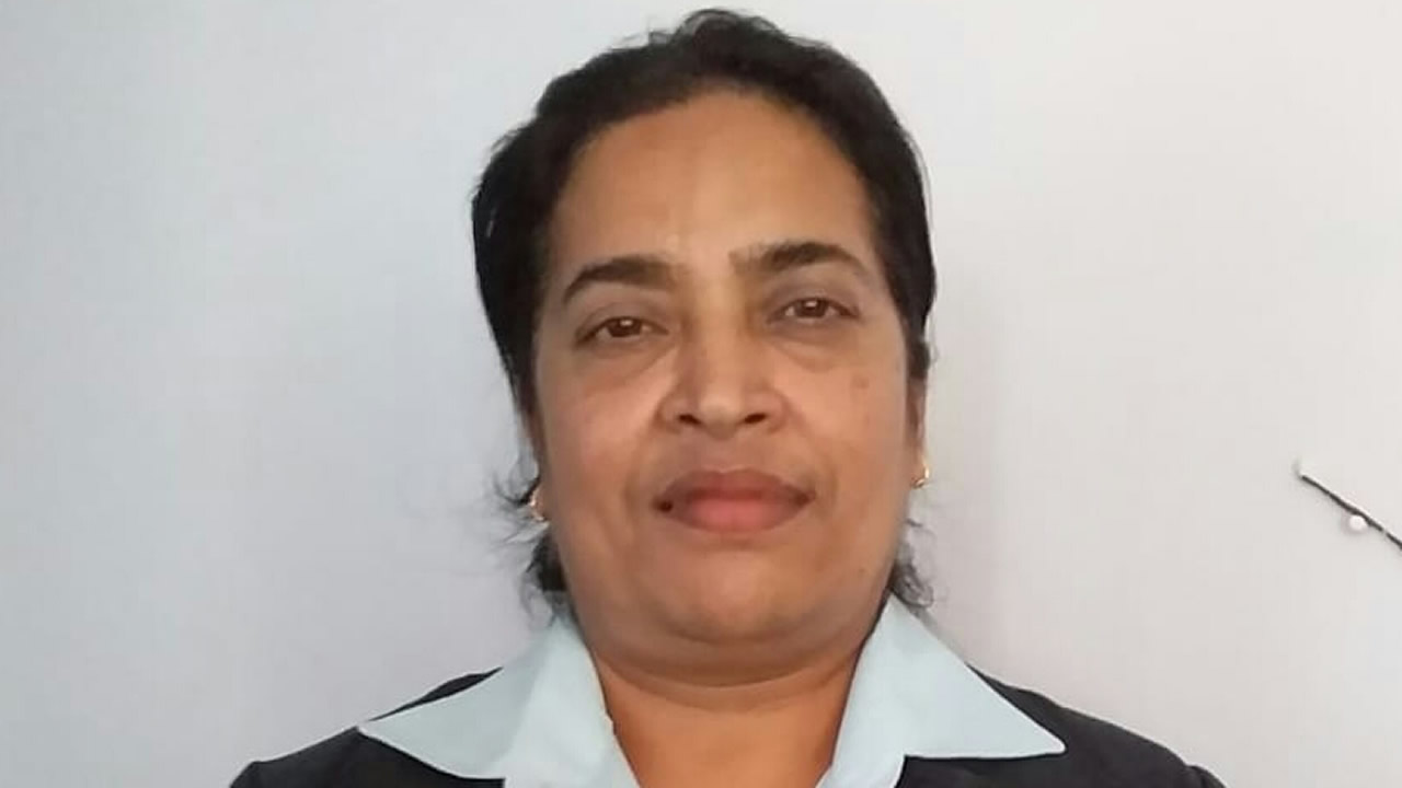 L’inspectrice Indira Bhugobaun.