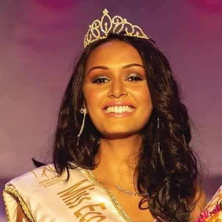 Hateefa a été élue 'Miss Eco International Mauritius 2020'.