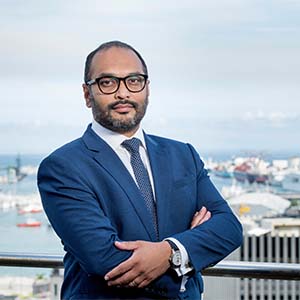 Daniel Essoo, CEO de la Mauritius Bankers Association.