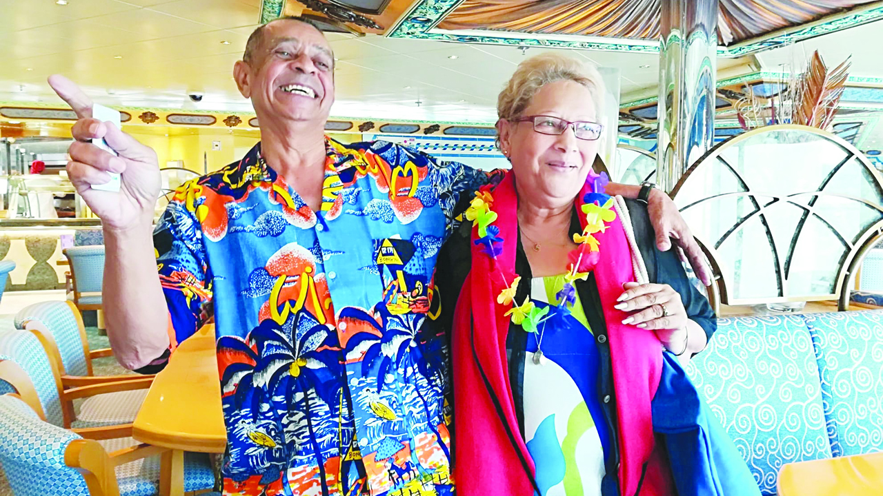 Le couple Hubert aime voyager et les croisières. 