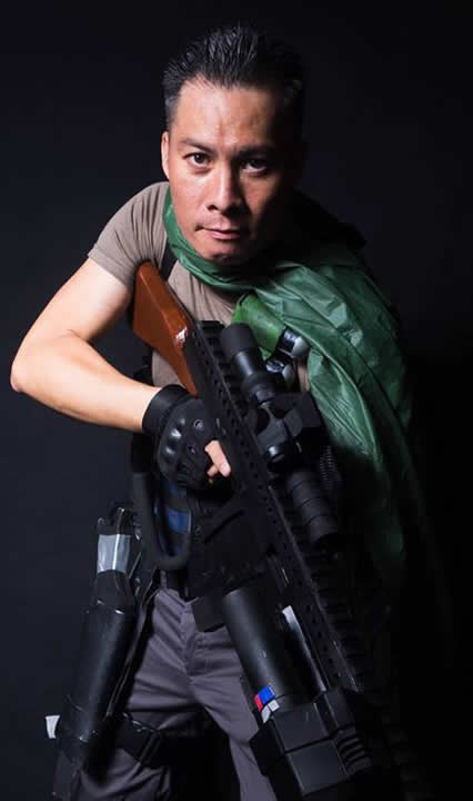 Stefan Wong Ng est un adepte de cosplay et de plats japonais.