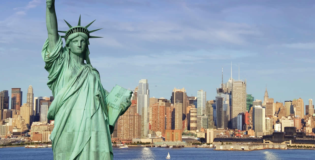 Statue of Liberty, New York, USA.