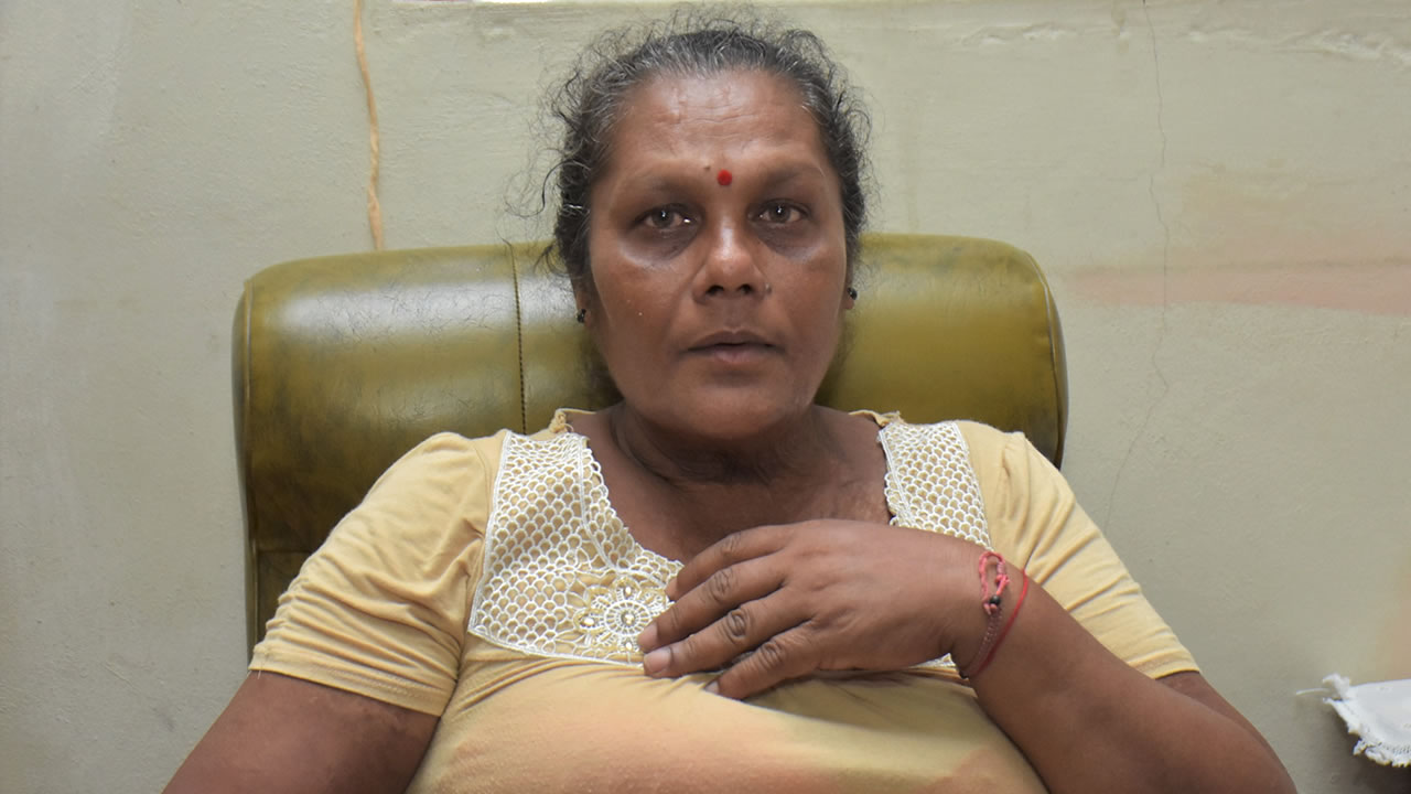 Vidwani se dit soulagée d’avoir pu donner une sépulture décente à son fils.