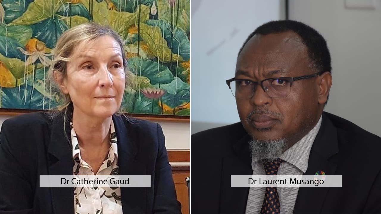 Dr Catherine Gaud & Dr Laurent Musango