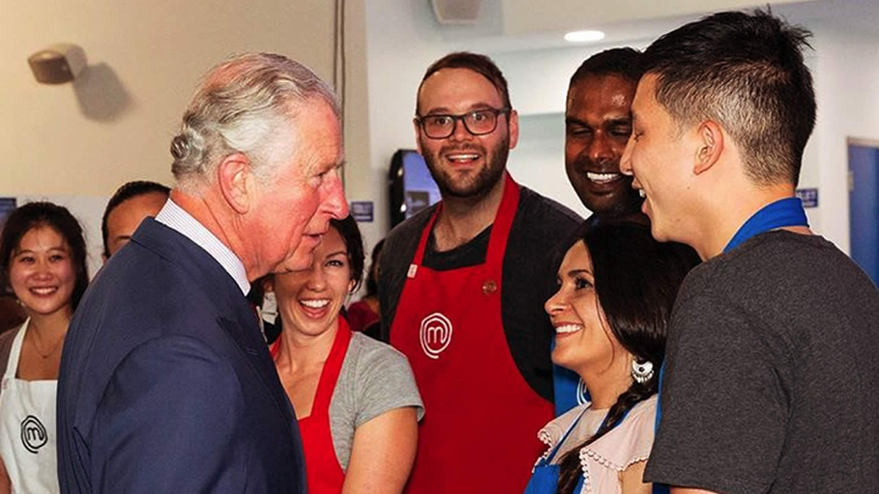 Moment inoubliable avec le prince Charles.