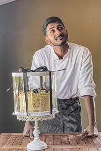 Yovissen Parasuraman, 22 ans, est un grand passionné de pâtisserie.
