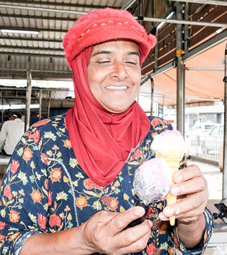 Banon Jewon, marchande de glaces artisanales, estime qu’il était temps que ces élections aient lieu.