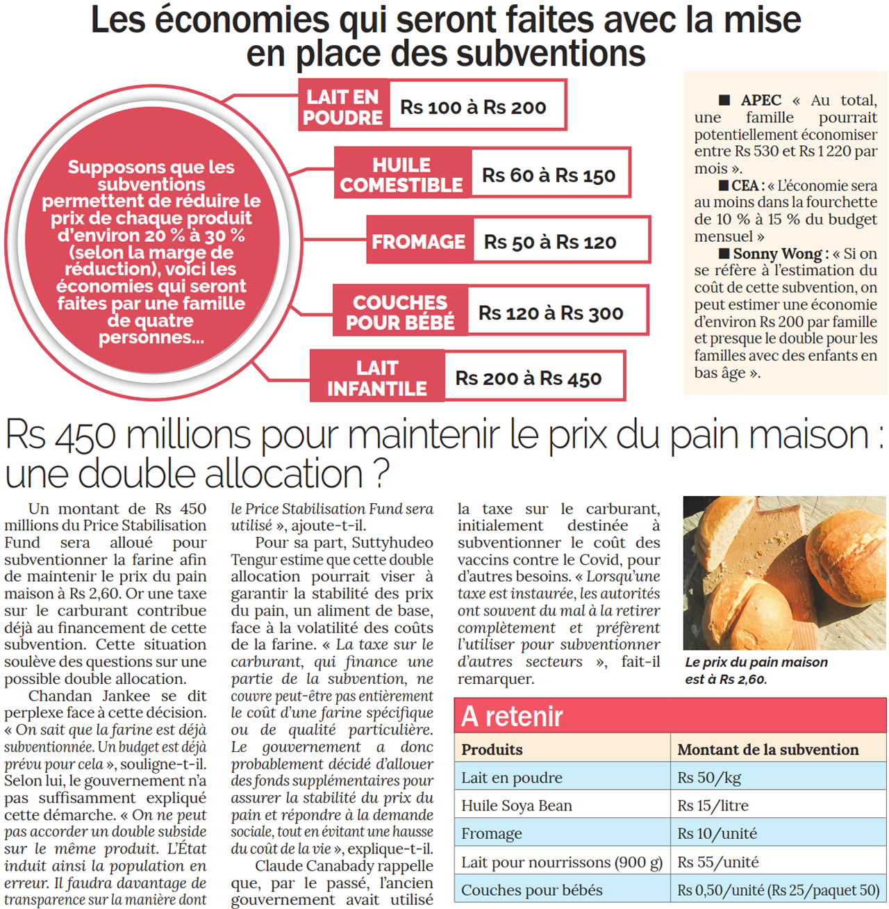 Baisse de prix