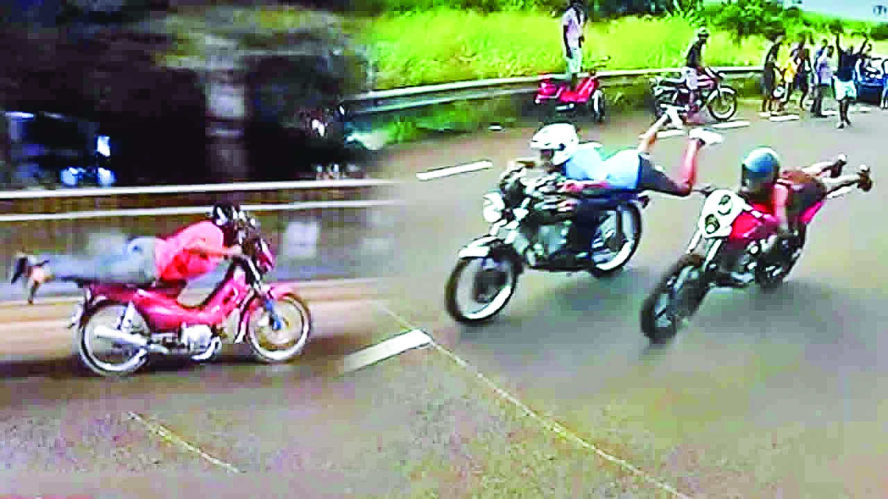 Courses illégales moto