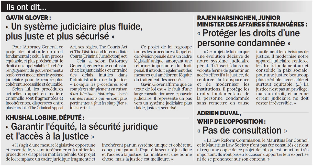Droit à l’appel