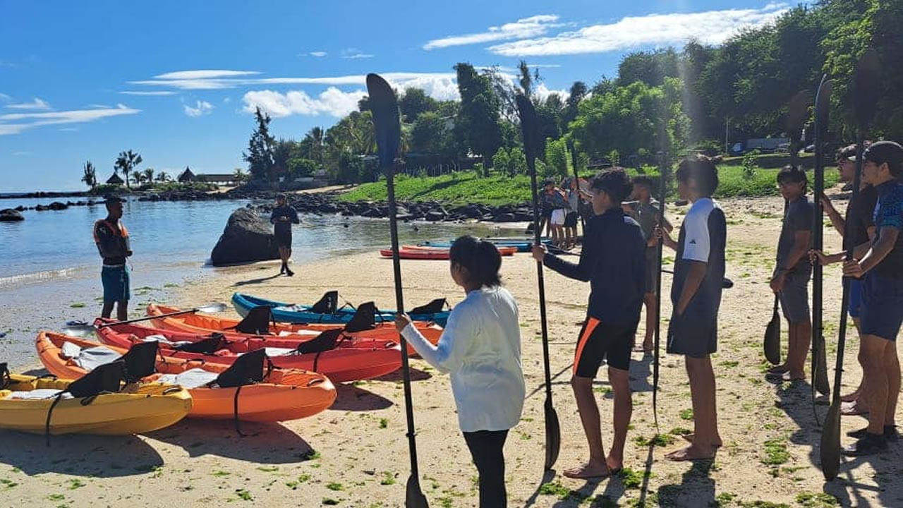 Le MSC a investi dans l’acquisition d’équipements sportifs, tels que des kayaks.
