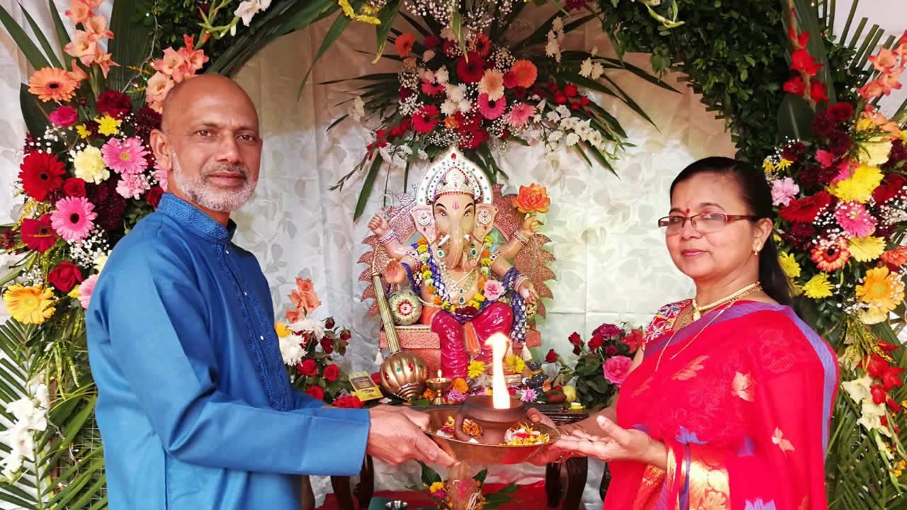 Pour Krishen Appa et son épouse Savita les célébrations pour la fête Ganesh Chaturthi seront différentes cette année.