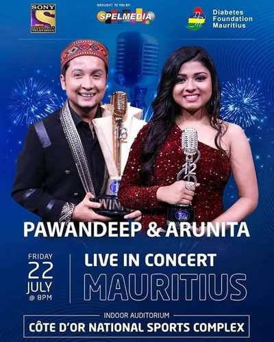 Spelmedia a annoncé un concert pour le 22 juillet au Côte d'Or National Sports Complex avec en tête d'affiche les playback singers indiens Pawandeep Rajan et Arunita Kanjilal.