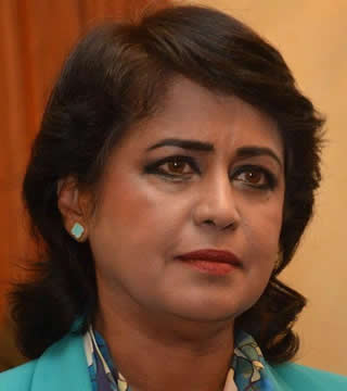 Photo 14 - l'ancienne présidente de la Republique Ameenah Bibi Gurib Fakim