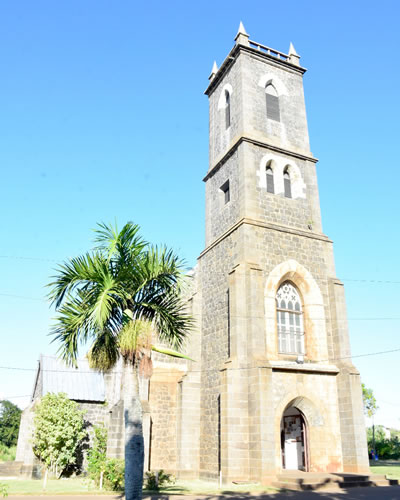 L’église Marie-Reine est l’un des joyaux de ce village. 