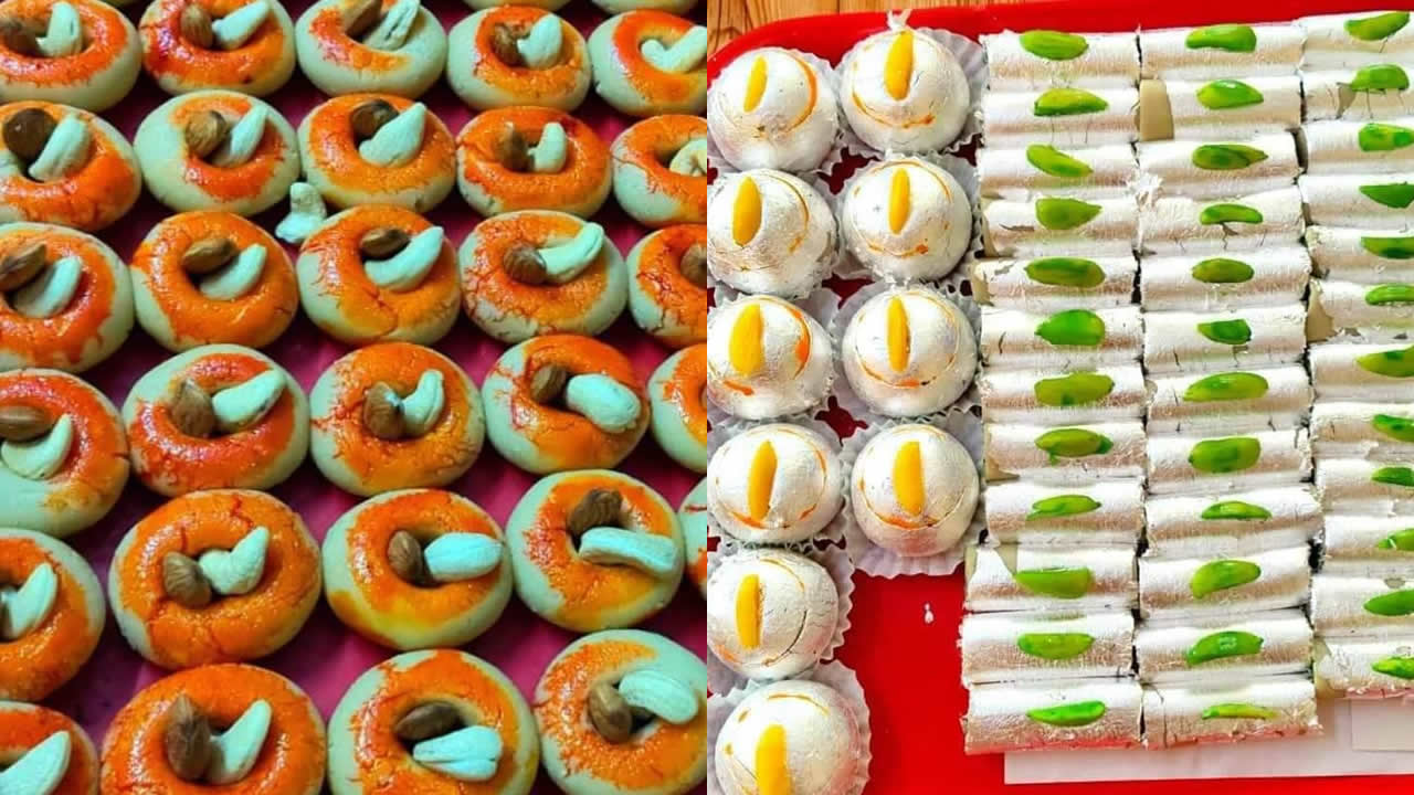 Le « kaju paan barfi », une douceur raffinée à base de noix de cajou. Les « kaju rolls », fins rouleaux aux accents gourmands.