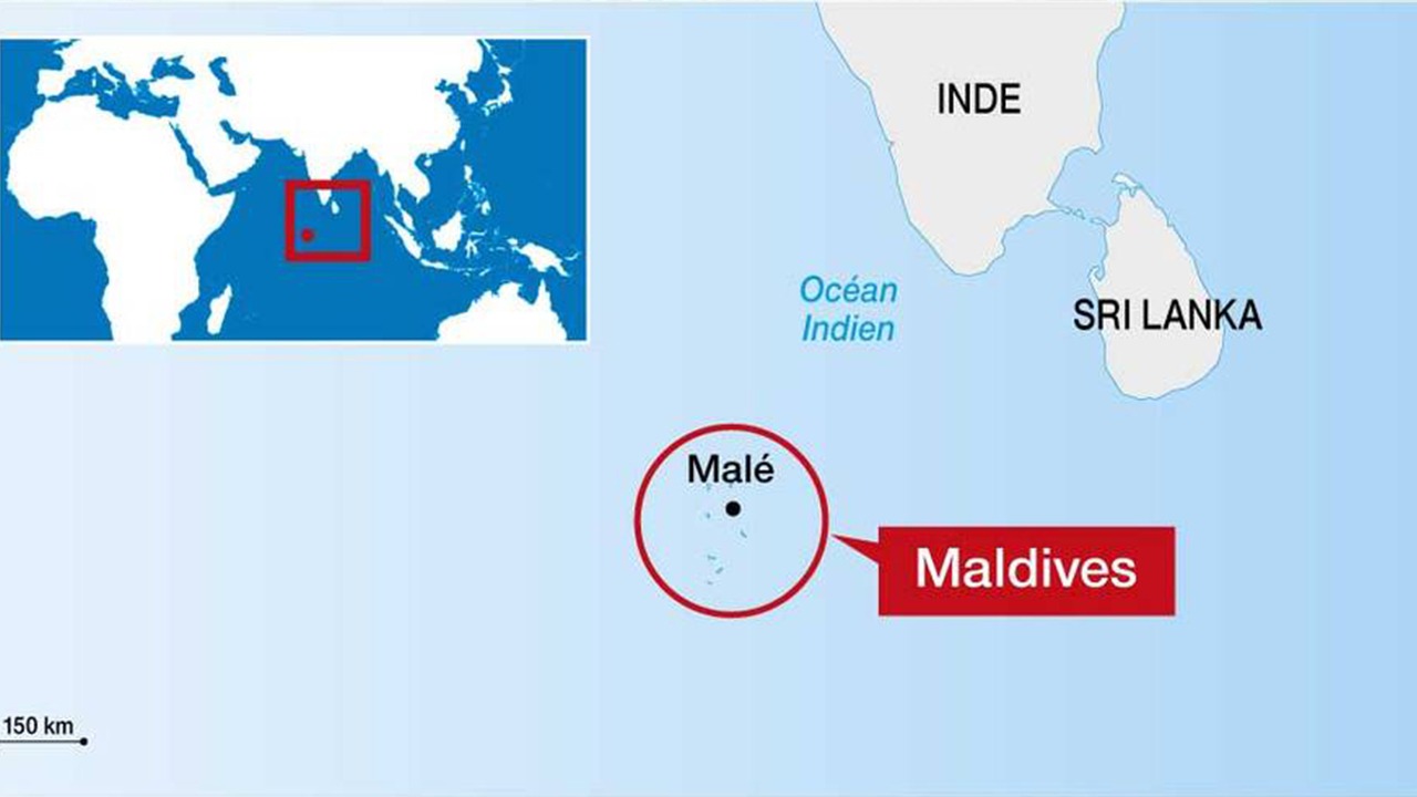 L'archipel des Maldives compte un millier d'îles