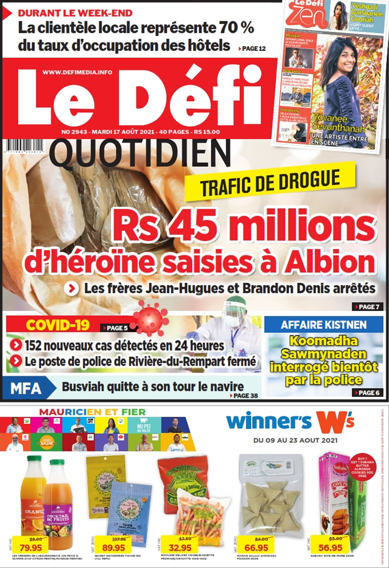 quotidien 2943