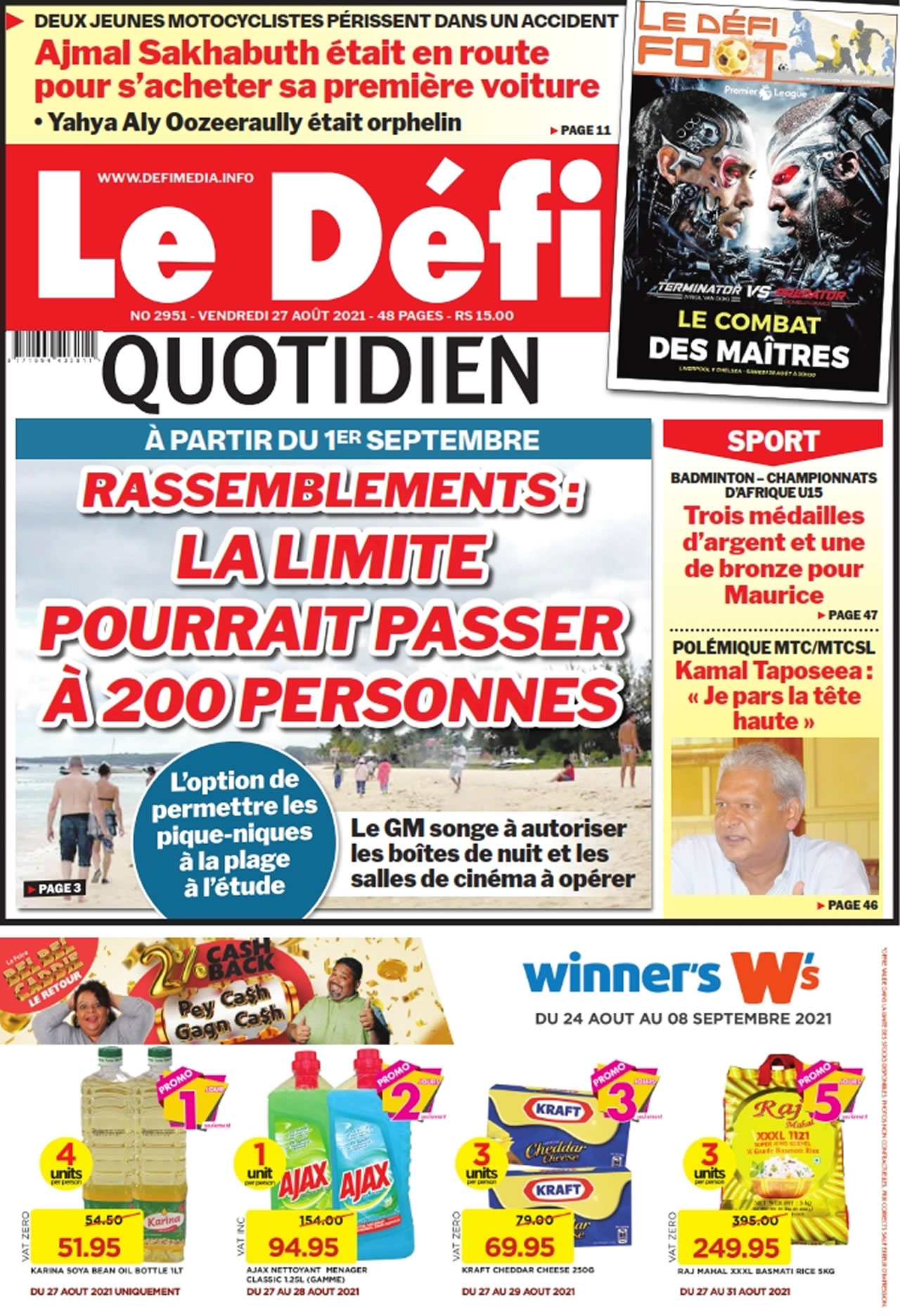 quotidien 2951