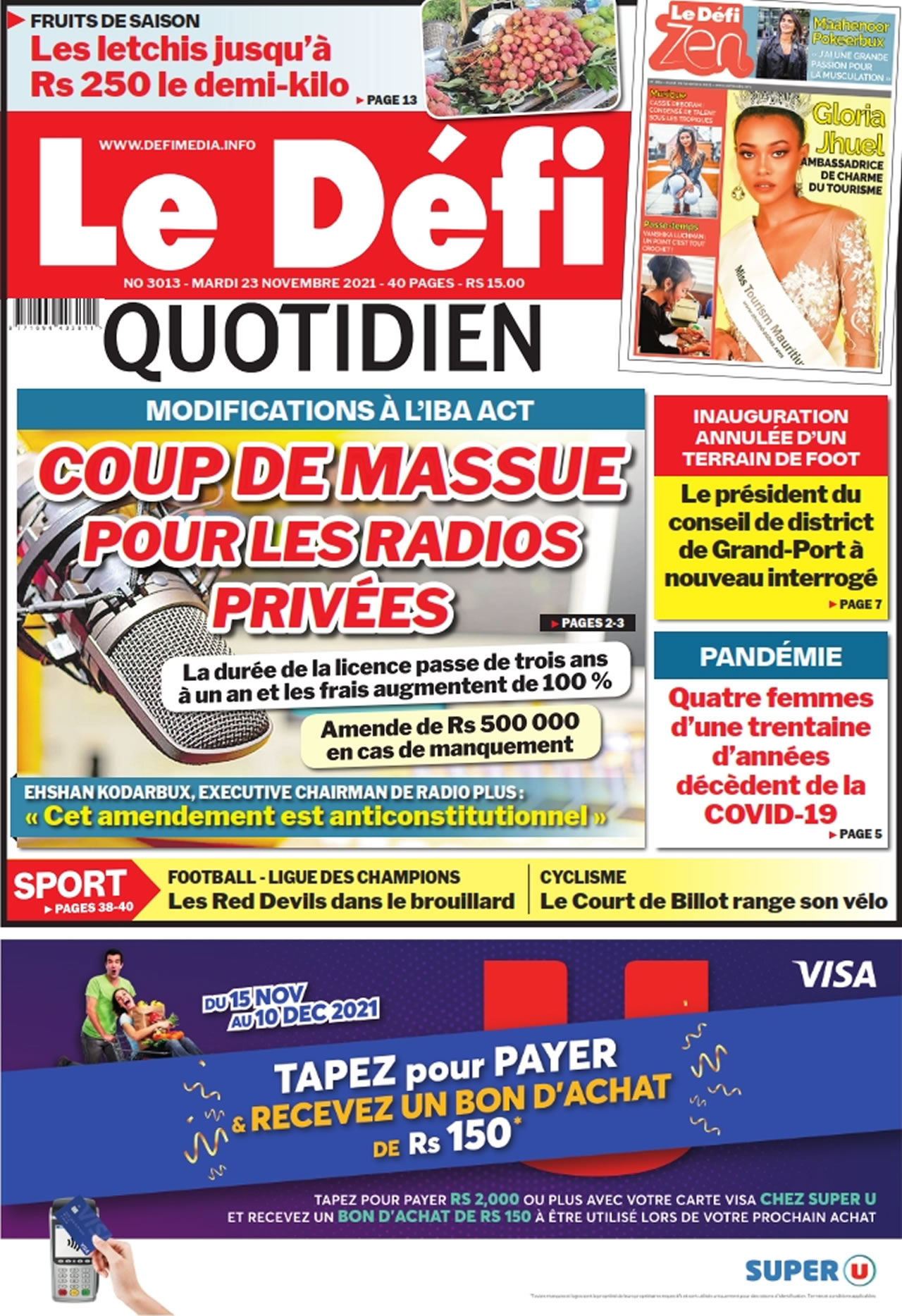 quotidien 3013