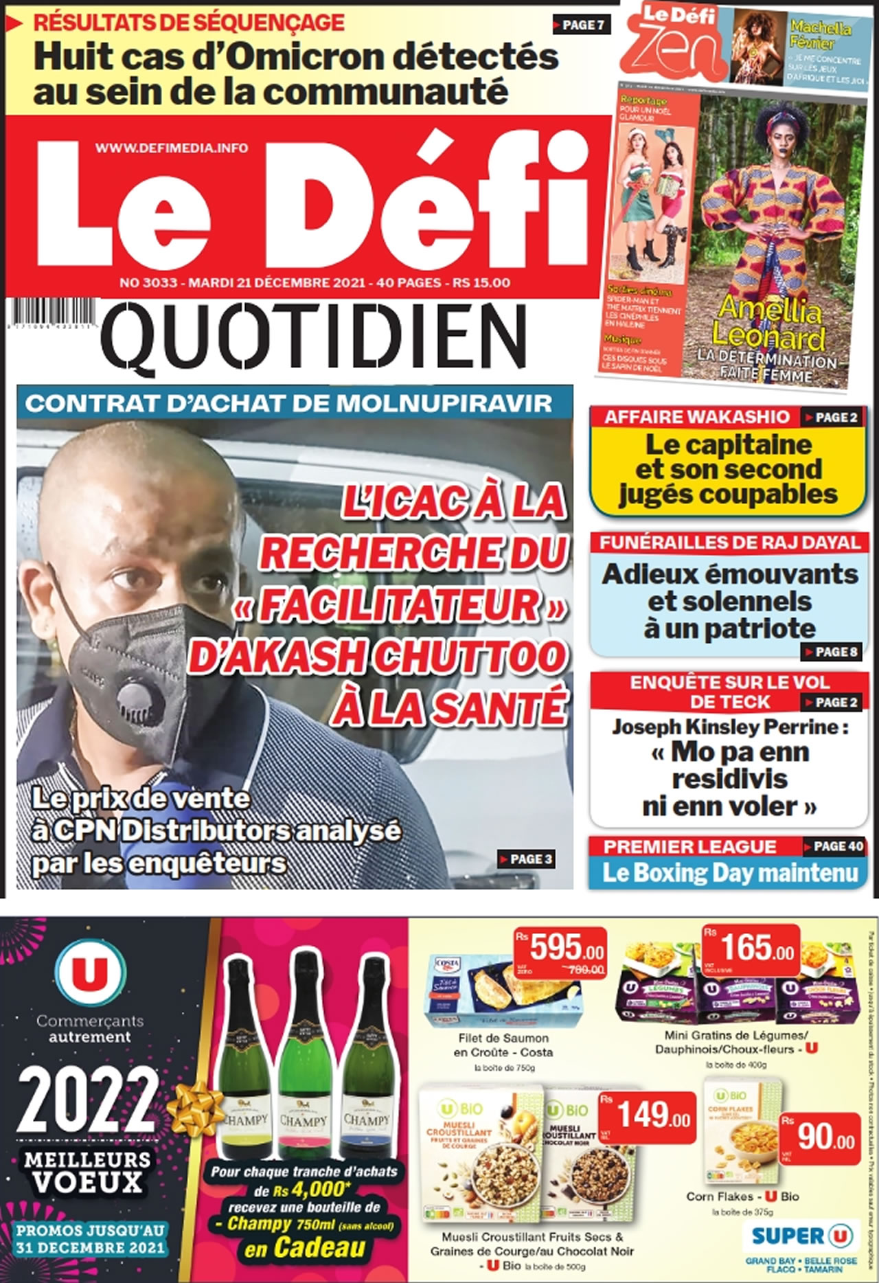 quotidien 3033