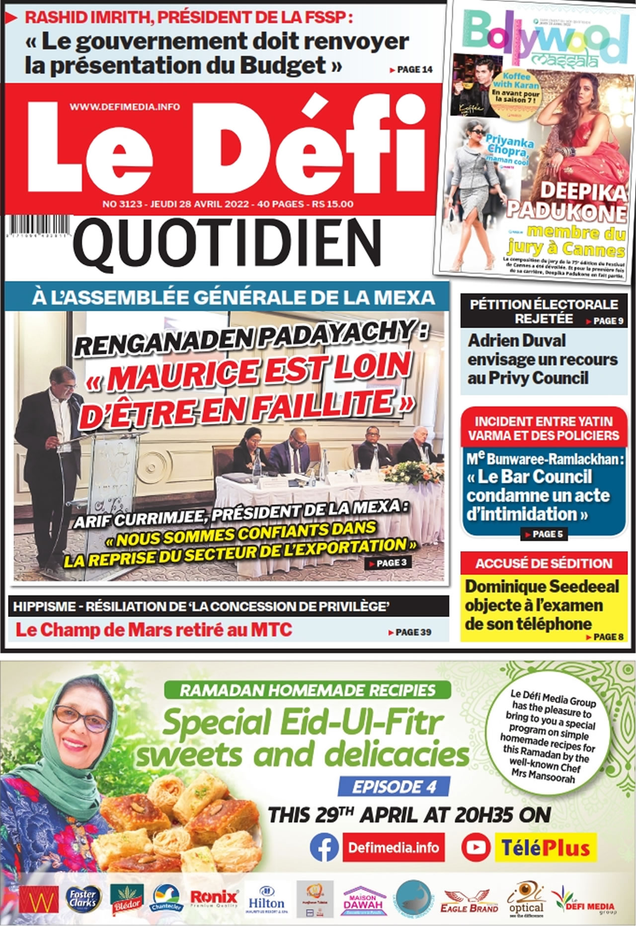 quotidien 3123