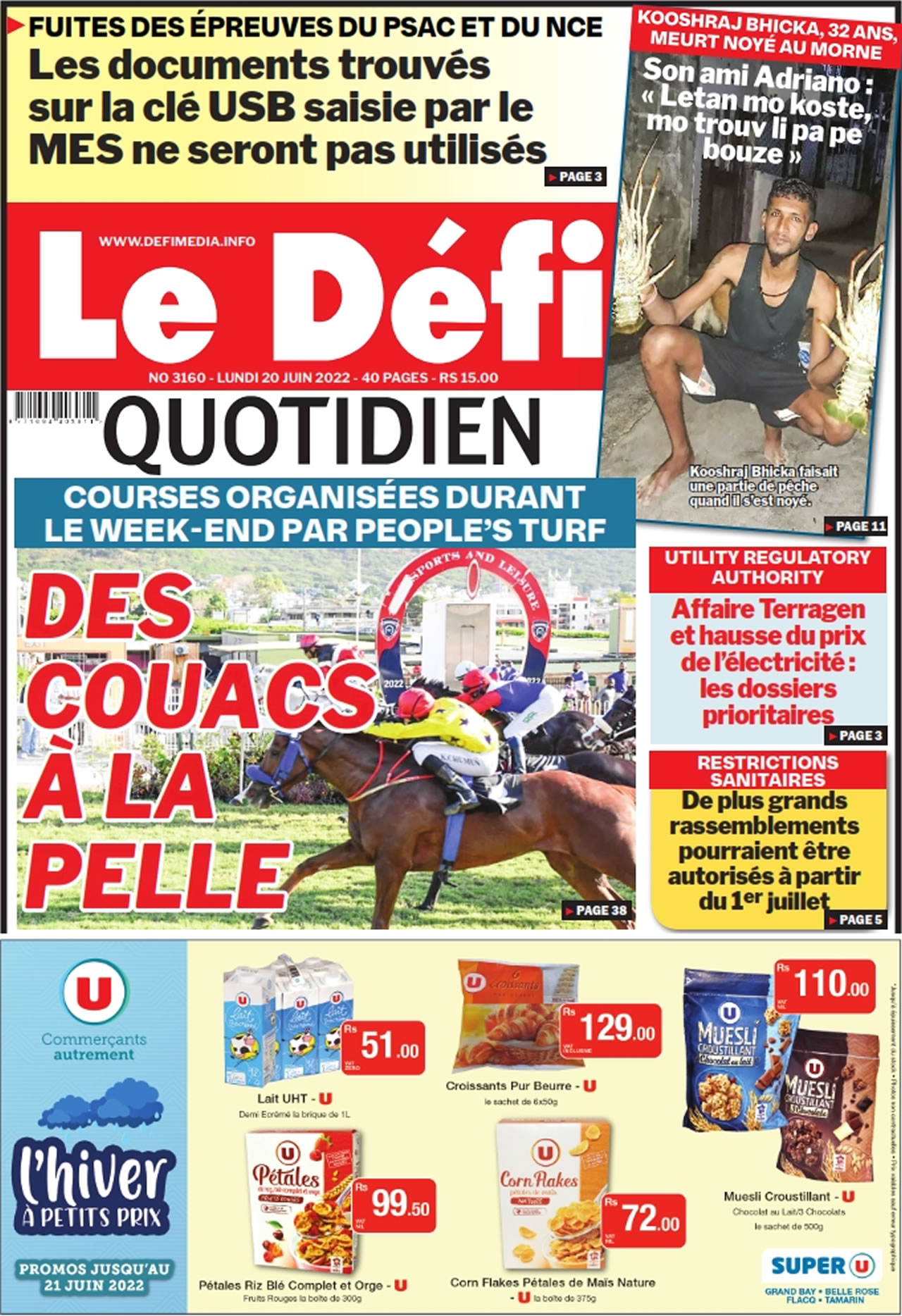 quotidien 3160