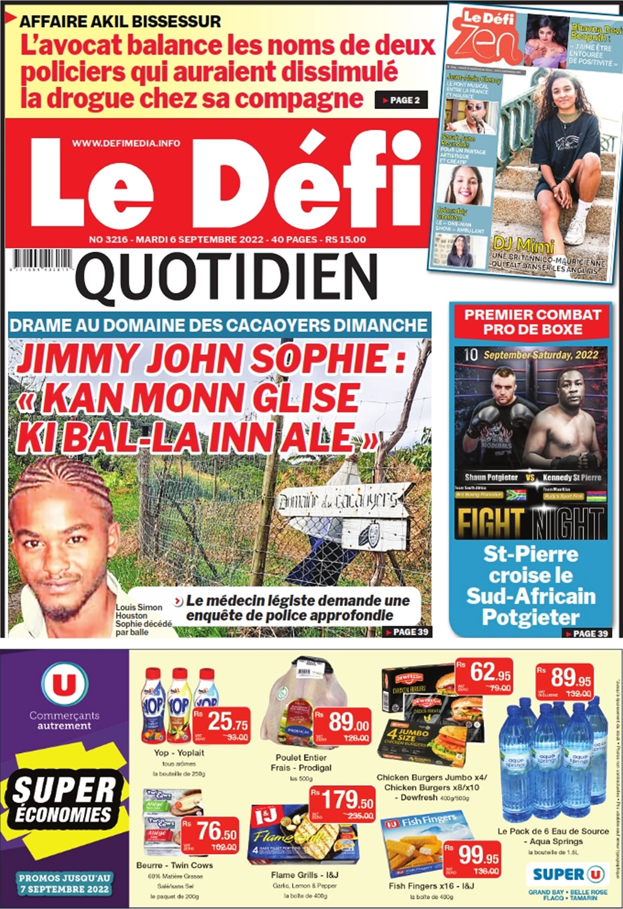 quotidien 3216