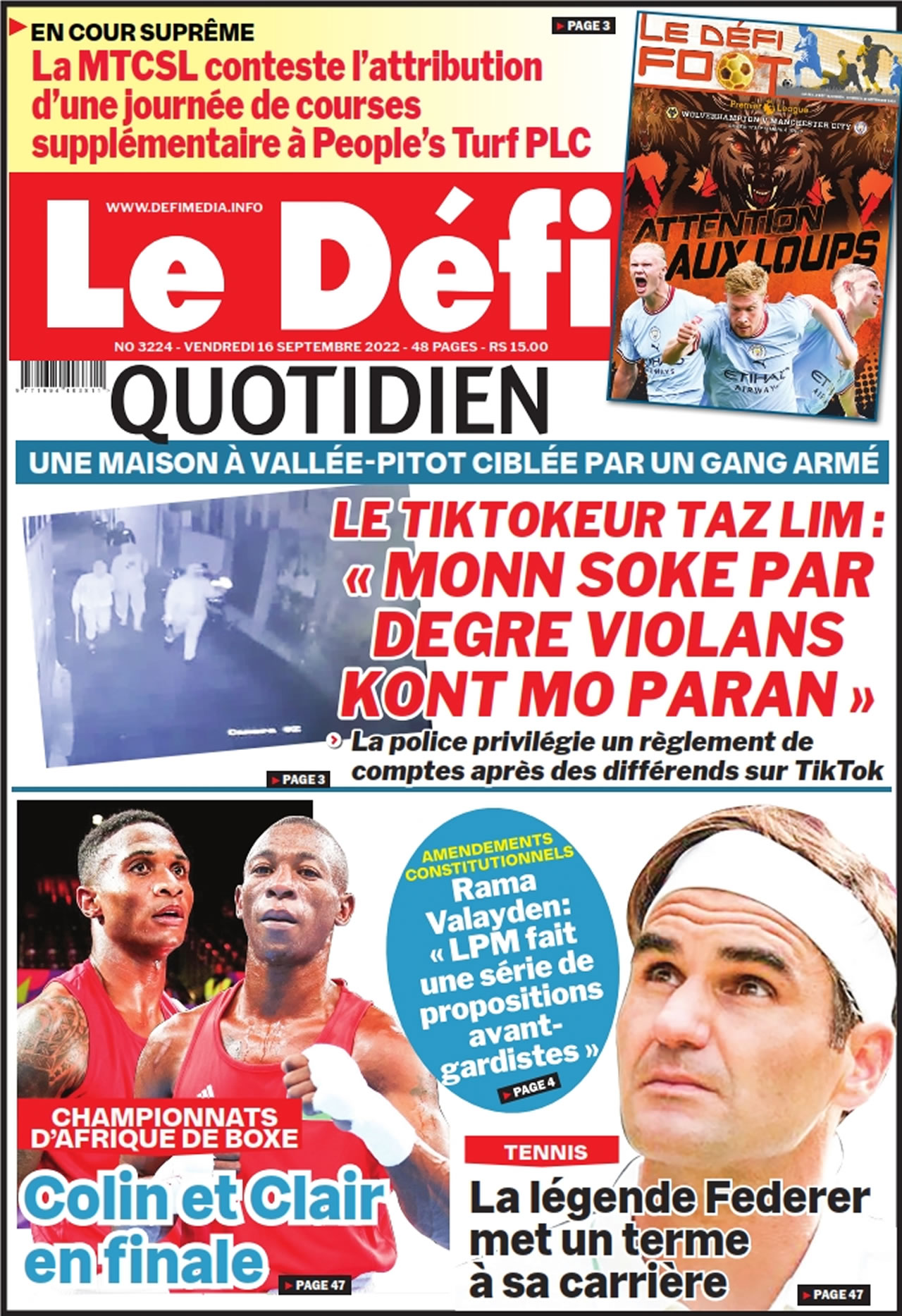 quotidien 3224