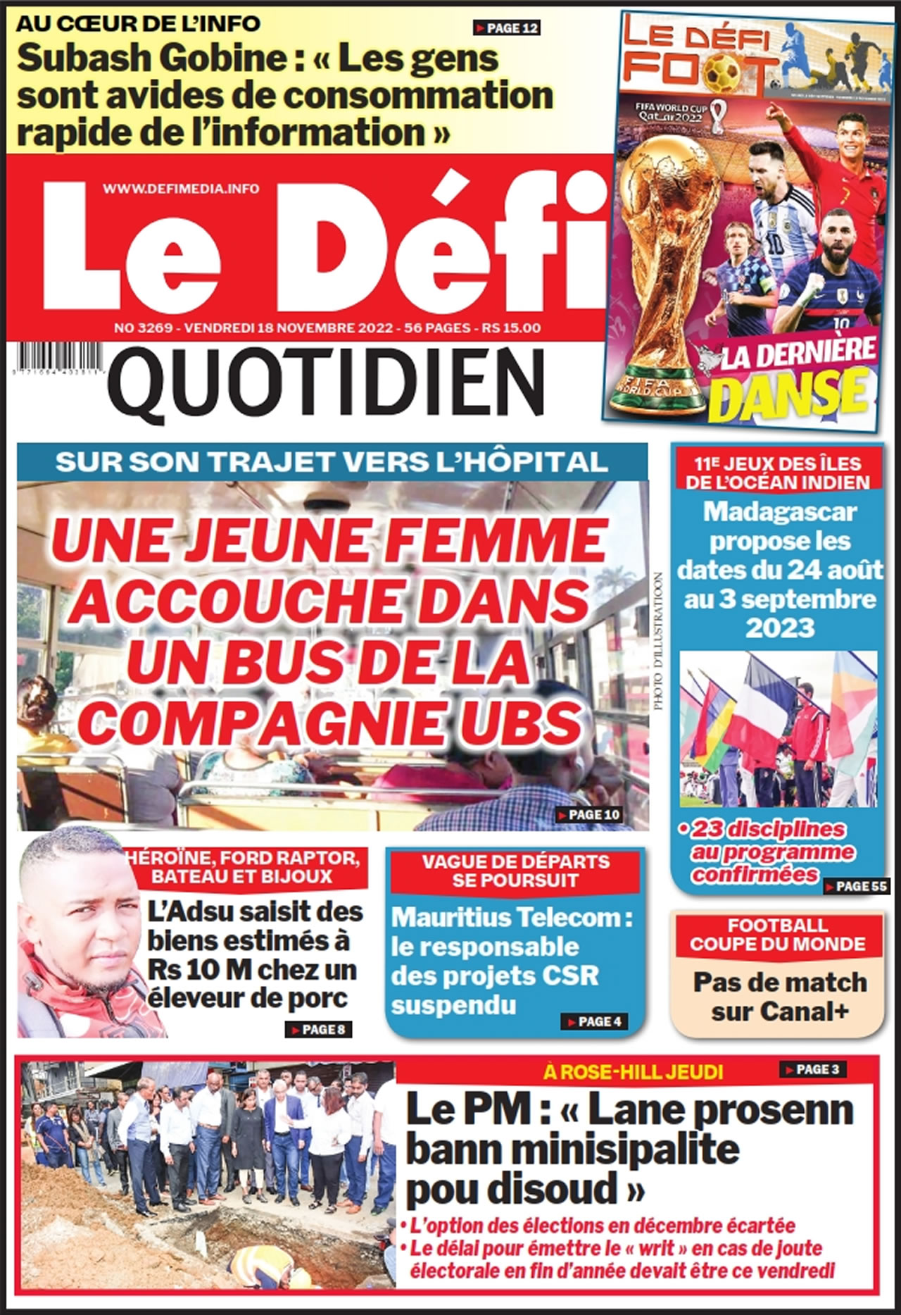 quotidien 3269