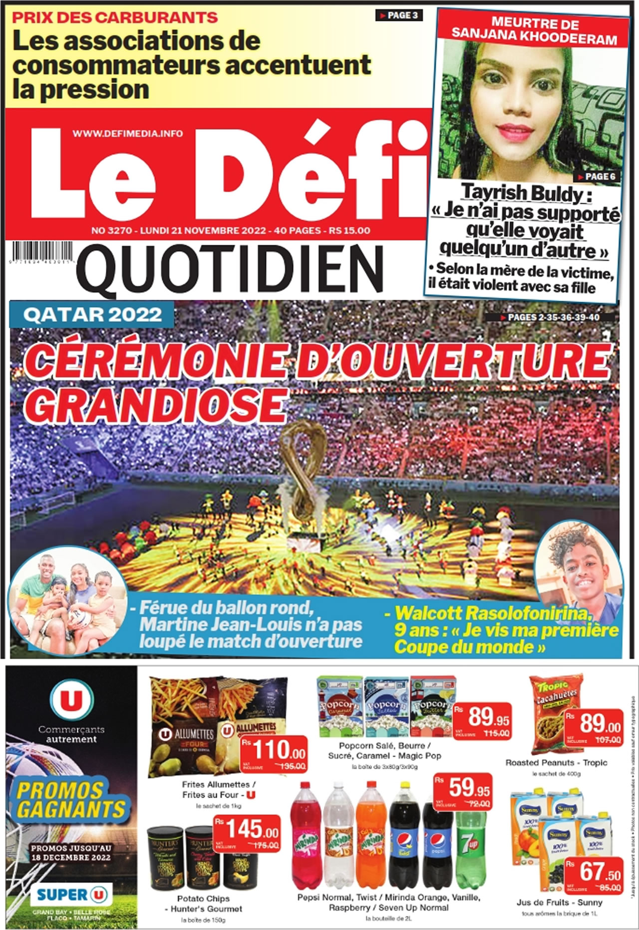 quotidien 3270