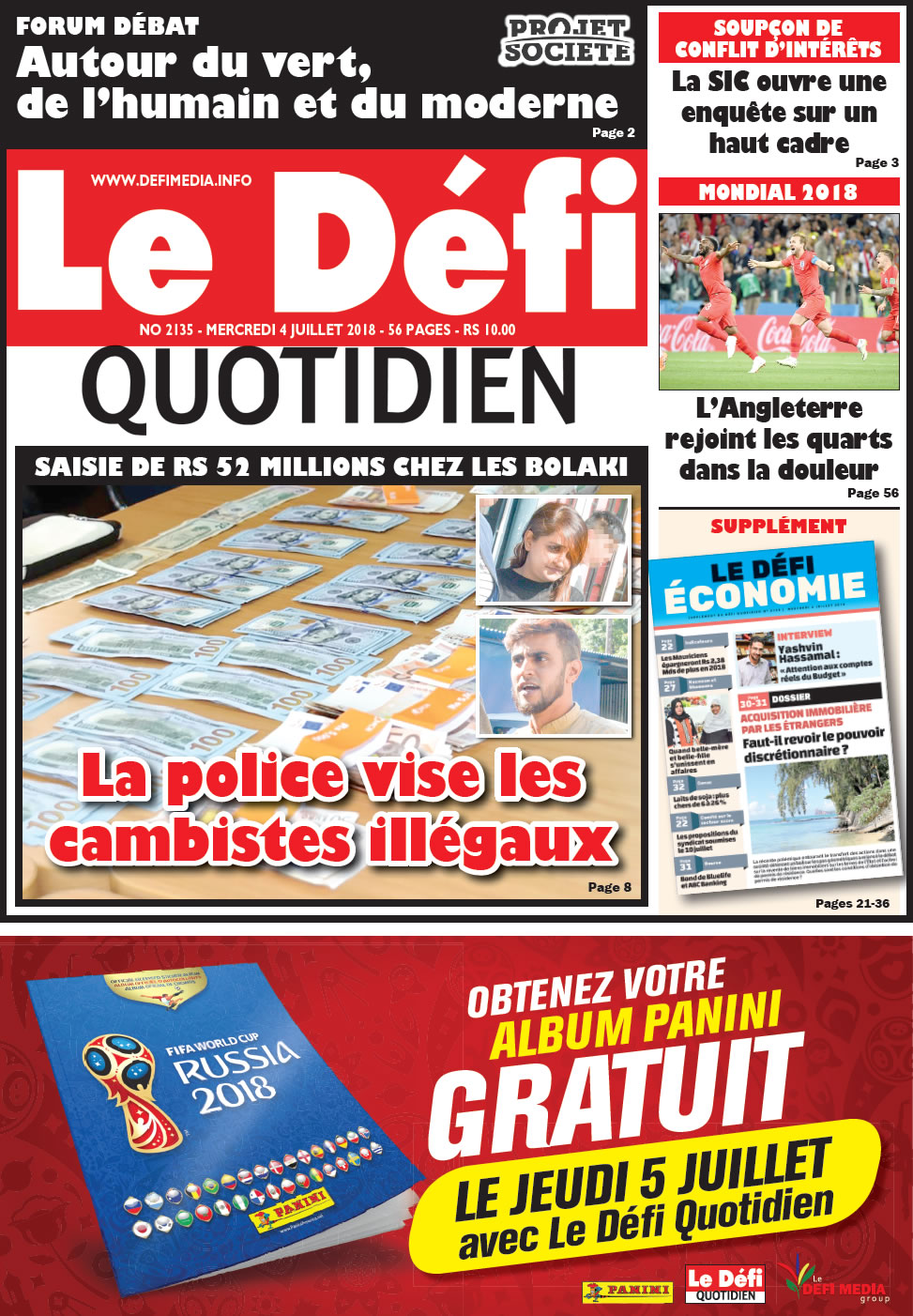 Quotidien 2135