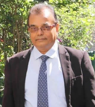 Suren Dayal, candidat battu aux législatives de novembre 2019 dans la circonscription No 8.