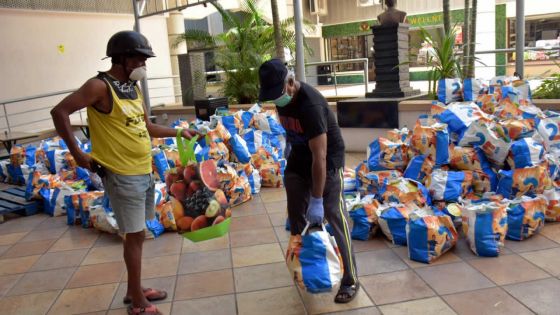 Foodpacks aux familles nécessiteuses : l'exercice de distribution en phase d'être complété