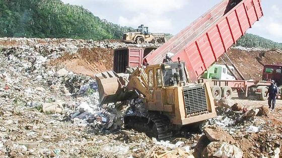Rapport sur l’environnement : plus de  500 000 tonnes de déchets enfouies à Mare-Chicose par an 