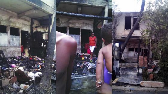 Appel à solidarité : deux familles perdent tout dans un incendie