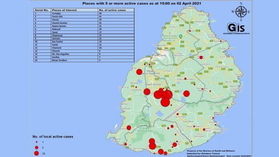 Covid-19 : voici les régions où au moins cinq cas positifs ont été détectés