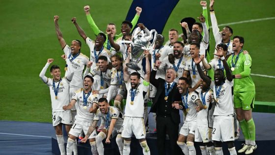 Le Real Madrid remporte une 15e Ligue des champions en battant le Borussia Dortmund en finale (2-0)