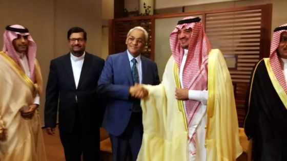 Le ministre des Affaires intérieures d’Arabie Saoudite à Maurice
